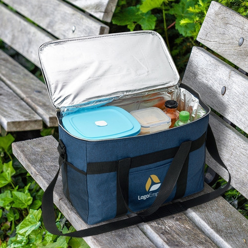 Imagem 6 de 6 de Bolsa Térmica 33 Litros Grande Viagem Praia Garrafas C/ Alça