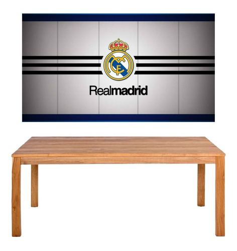 Painel Real Madrid Festa Banner 150x100cm 2