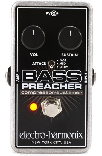 Pedal Compresor De Bajo Electro Harmonix Bass Preacher