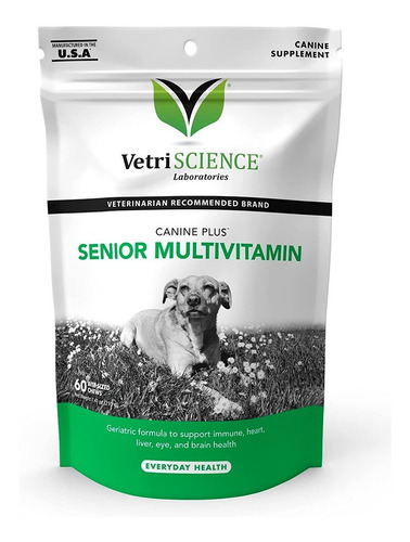 Vetriscience Multivitamin Canine Plus Perro Senior 60 Chews