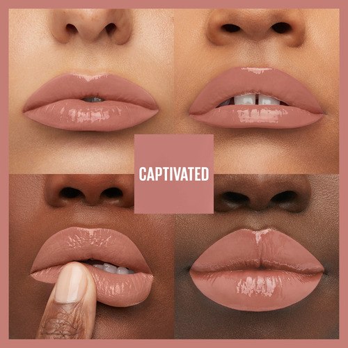 Labial Líquido Maybelline Super Stay Brillante Captivated Captivated 95