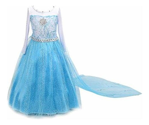 Girls Frozen Princess Elsa Disfraces Disfraces