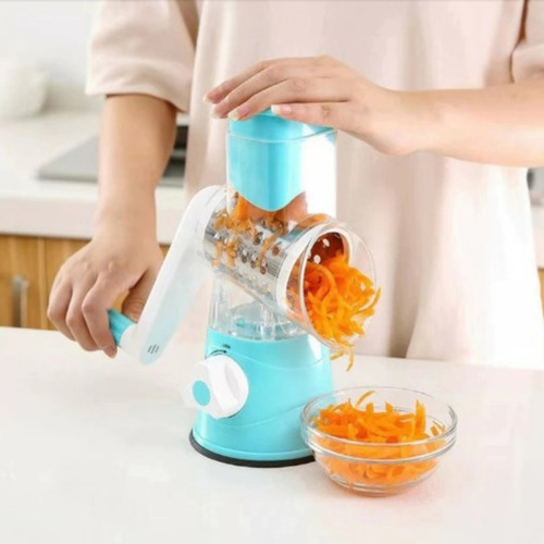 Imagen 2 de 6 de Pack Picadora Manual Verduras Cortador Slicer De Vegetales