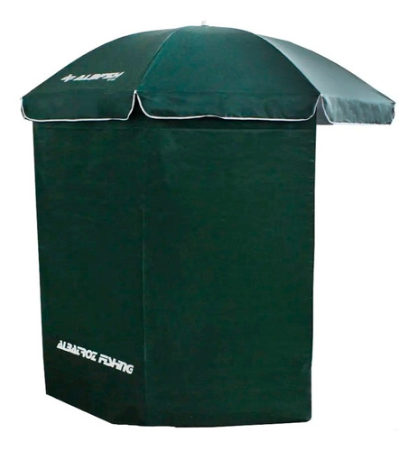 Guarda Sol Para Pesca Aluminizado Ry-03 2.40m Verde Albatroz Liso