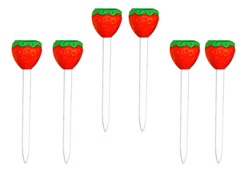 6x Golf Tees De Goma En Forma De Fruta Golf Mat Tees Para La