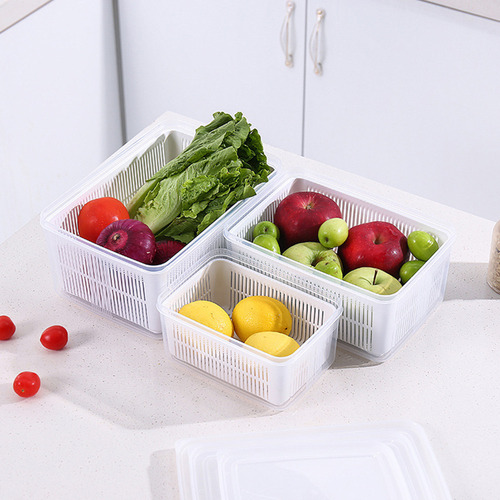 A (l) Recipientes Para Heladera Contenedor Para Verduras,