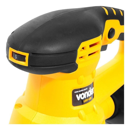 Imagem 3 de 3 de Lixadeira roto orbital Vonder LRV 430 amarela e preta 50Hz/60Hz 430W 127V