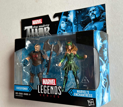 Marvel Universe Executor & Enchantress Hasbro 2017 (Usado)