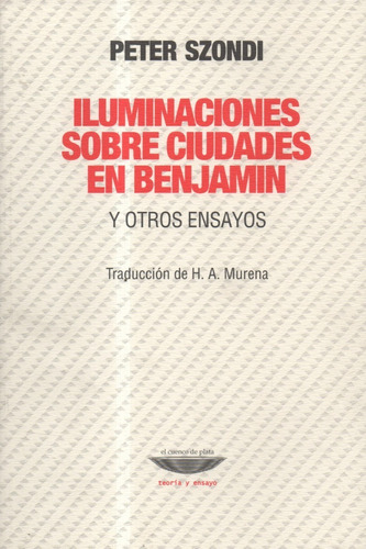 Iluminaciones Sobre Ciudades En Benjamin-libreria Merlin