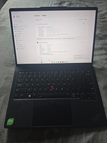 Lenovo Thinkpad X13s Touch Snapdragon Gen 3 16gb 512ssd Preto (Usado)