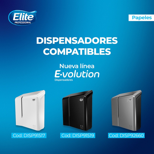 Imagen 4 de 7 de 1 Paquete De Toalla Interfoliada Elite Professional 250 Un