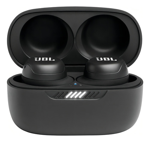 Auriculares Jbl Live Free Nc+ Tws con cancelación de ruido, color negro
