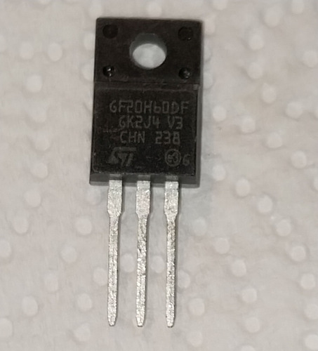 Gf20h60df Stgf20h60df Transistor Igbt 600v 20a To-220f