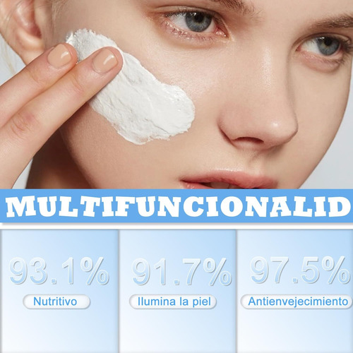 2pcs Crema Hidratante Definitiva Con Fórmula Juvenil
