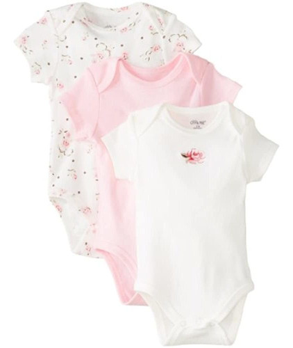 Little Me Girls 3pack Bodysuits