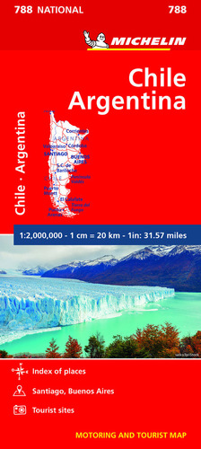 Libro Mapa National Chile - Argentina - Varios Autores
