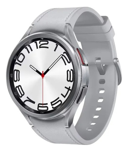 Samsung Watch 6 Classic 47mm Plata + Correa De Tela Original