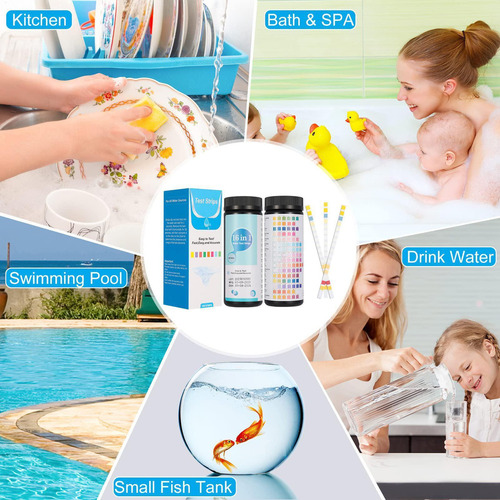 Ydyd Tiras Reactivas De Ph Del Agua Kit De Prueba De Agua