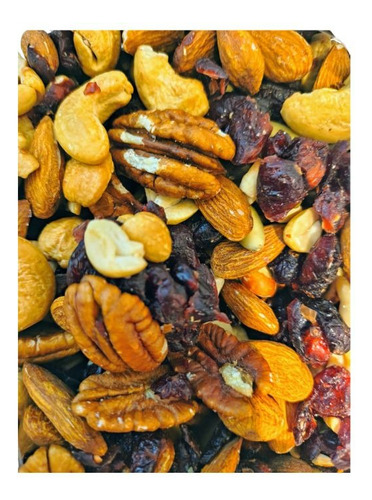Botanas Mixtas 1 Kg Nuez De India Y Arándano
