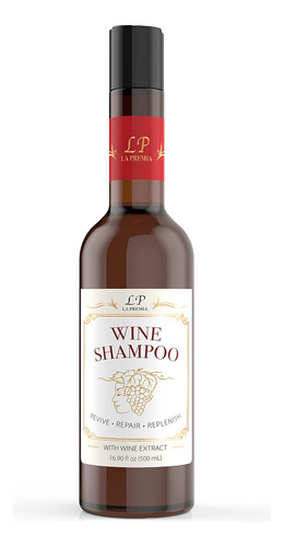 Shampoo E Condicionador De Vinho La Premia Para Cabelos Livr