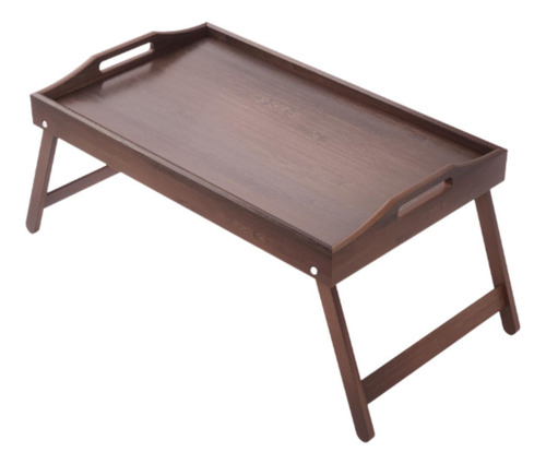 Bandeja De Cama De Madera, Mesa Para Comer Con Asas, Patas