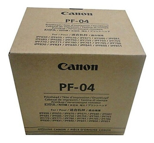 Canon Pf 04 Printhead For Ipf650 Ipf655 Ipf750 Ipf760 Ipf76