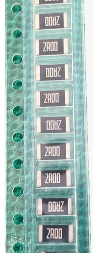 20x Resistor 2r 2010 1% Smd 2,5x5mm