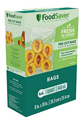 Bolsas De Vacío Foodsaver Para Almacenamiento De Alimentos, 