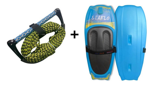 Tabla De Kneeboard Nautica Seaflo + Manillar 10 Mm