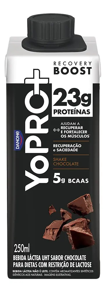 Yopro Bebida Láctea Uht Chocolate 23g De Proteínas 250ml