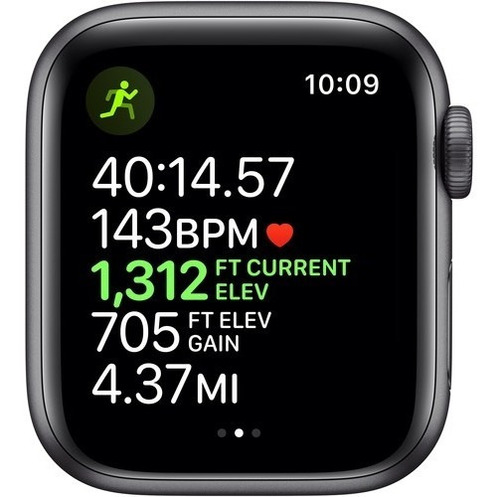 Apple Watch Series 5 Gps 40mm Space Gray, Black Sport