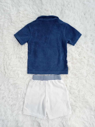 Conjunto Marca Nautica Para Niño Talla 4t, 100% Original! Azul 4t (4 Años) (Usado)