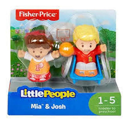 Pequeñas Personas De Fisher-price Josh - Mia Figures