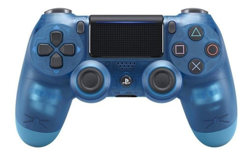 Imagen 1 de 3 de Control joystick inalámbrico Sony PlayStation Dualshock 4 blue crystal