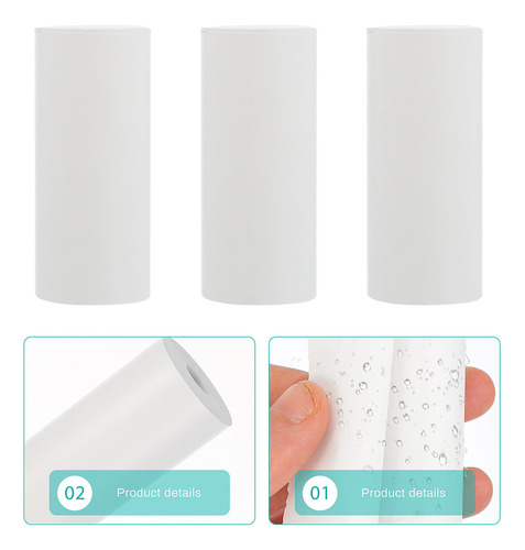 10 Rollos De Papel Térmico Para Impresora Fotográfica Instan