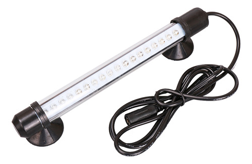 Luz Led Subacuática Para Pecera, 3 Colores, Impermeable