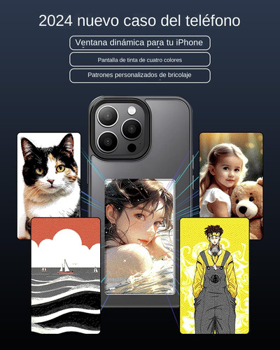 Funda Inteligente Para iPhone 14,15 Pro Max Smart Nfc Case