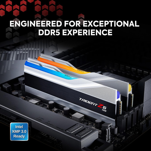 Memorias Ram G.skill Trident Z5 Rgb, 2 X 16 Gb, Ddr5 6600 M.