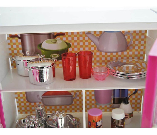 Cocina Rosa Para Muñecas My Modern Kitchen Con Sonido Xt C Color Rosa Pastel