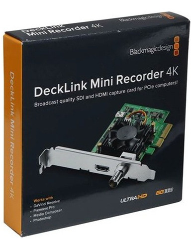Blackmagic Decklink Mini Recorder 4k