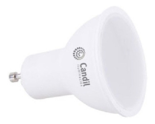 Lampara Dicroica Led Gu10 7w Candil Luz Neutra Color De La Luz Blanco Neutro