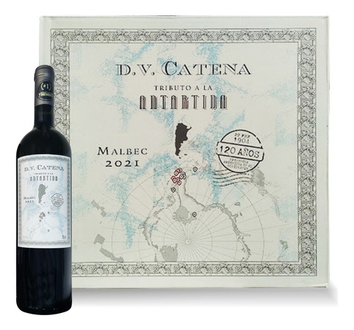 Vino Dv Catena Tributo A La Antártida Caja X 4 Bot. Quirino