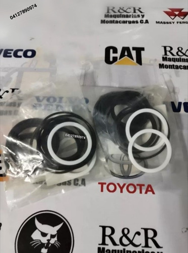 Kit Sellos Cilindro Dirección Montacargas Toyota 7fgu25