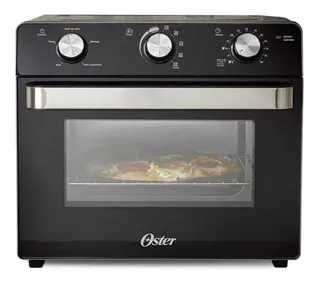 Horno Tostador Y Freidora De Aire Oster 22lts Negro Envío Ya