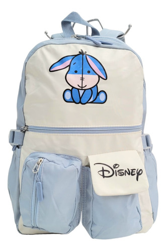 Mochila Pañalera Casual Baby Azul Blue Bebés Bob Igor Cute