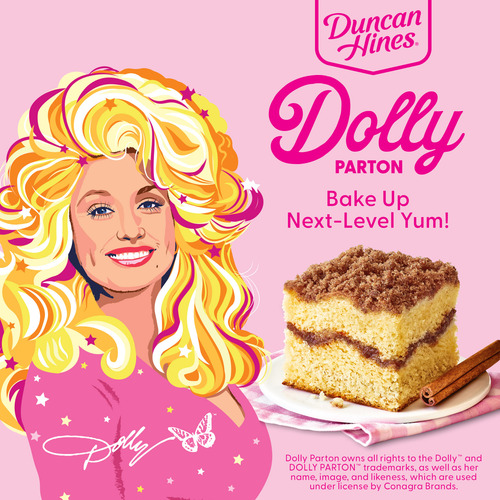 Duncan Hines Dollypartons Mezcla Para Pastel Y Muffin Canela