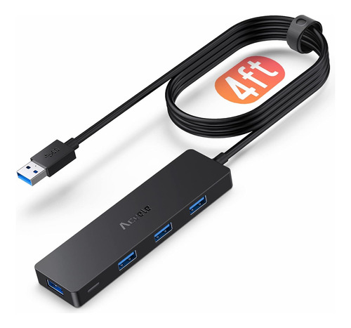 Hub Usb 3.0 De 4 Puertos Aceele Para Pc Ps4 Laptop Y Mas