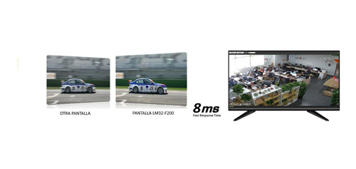 Dahua Lm43-f200 Pantalla 43puLG Cctv Fhd Audio 24/7 Hdmi Vga