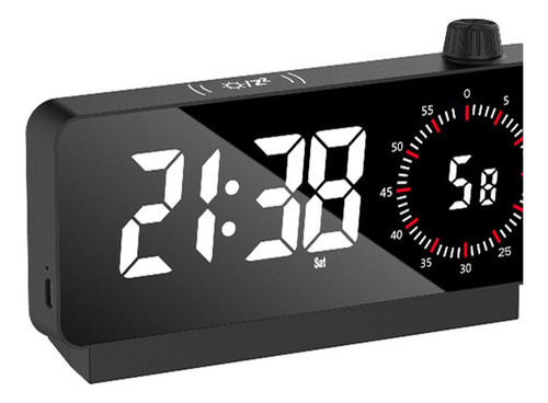 Reloj Despertador Digital Led, Reloj Despertador Con