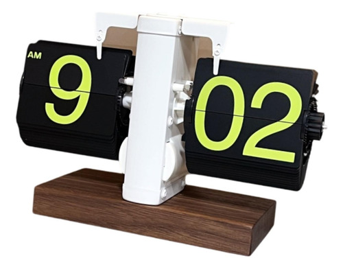 Reloj Digital Abatible Hacia Abajo, Reloj Mecánico